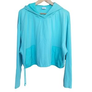 Outdoor Voices Turquoise Hoodie